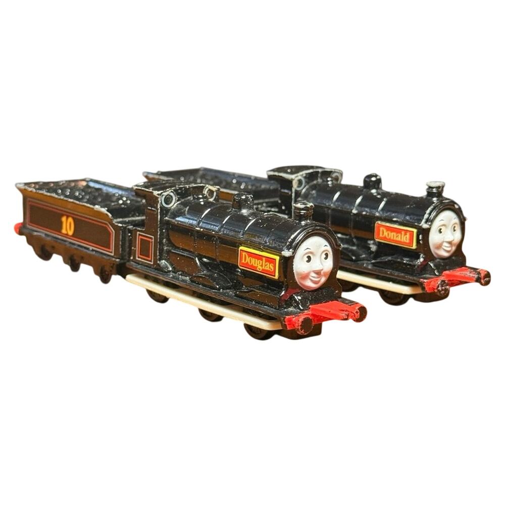 VTG 1992 ERTL Thomas & Friends Diecast Donald & Douglas Scottish Twin Engines